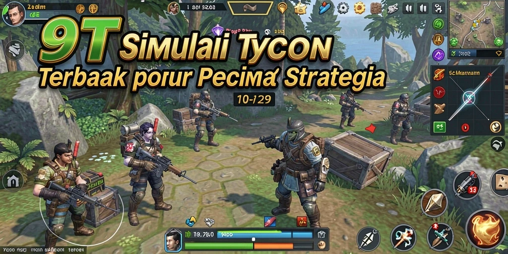Tangkapan layar menunjukkan gameplay yang menantang dan interaktif di 9ET.