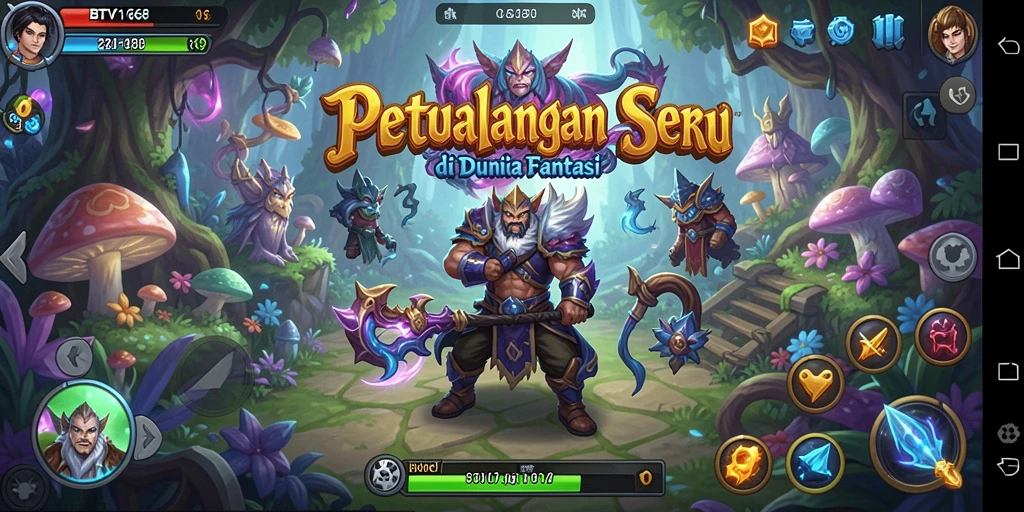 Tampilan gameplay seru dan menantang di BTV168