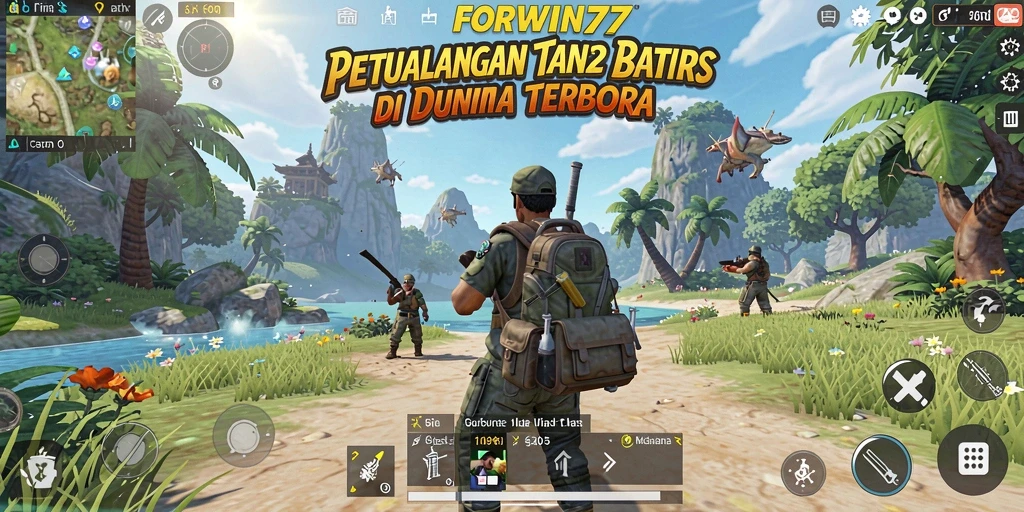 Gameplay seru di dunia terbuka FORWIN77 yang menanti untuk dieksplorasi.