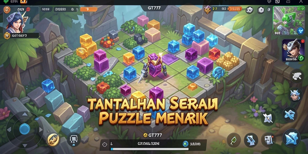Screenshot GT777 menampilkan gameplay Puzzle yang menarik dan menantang.