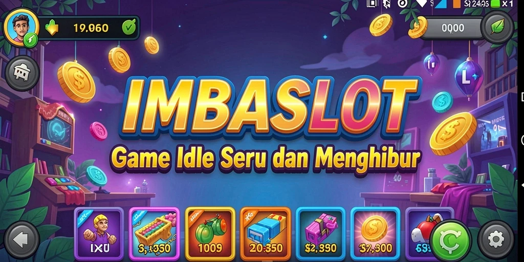 Screenshot utama IMBASLOT memperlihatkan gameplay yang menarik dan interaktif.