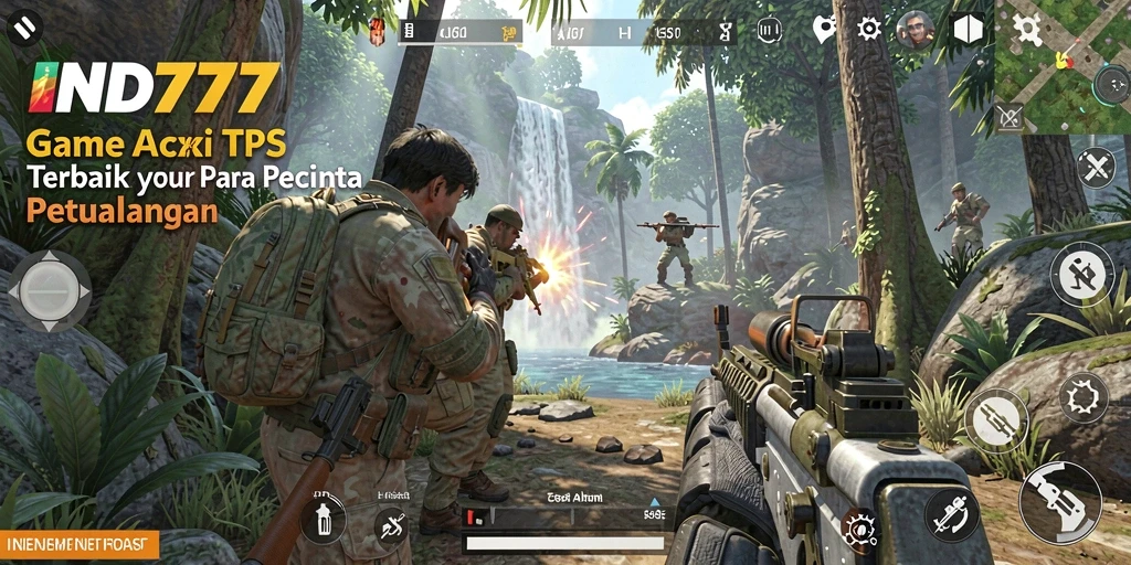 Menampilkan aksi mendebarkan dalam gameplay TPS IND777.