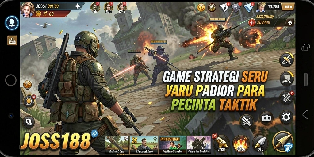 Tampilan gameplay JOSS188 yang menarik dan penuh strategi.