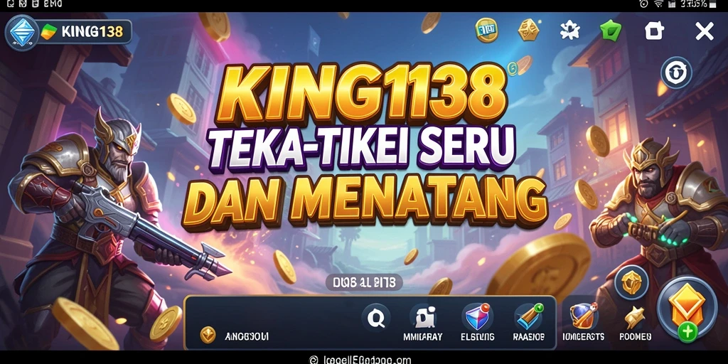 Screenshot utama KING138 menampilkan gameplay puzzle yang menarik.