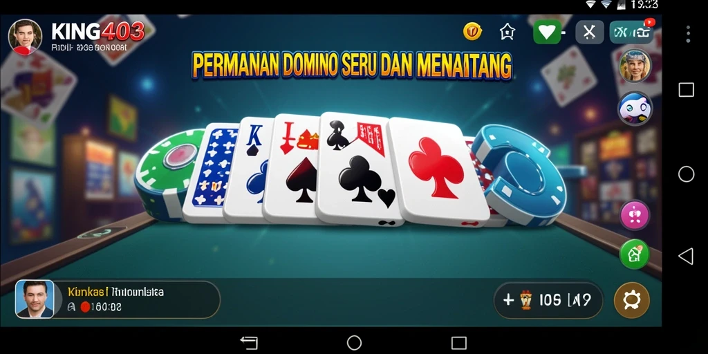 Tampilan gameplay seru di KING403 dengan teman-teman.
