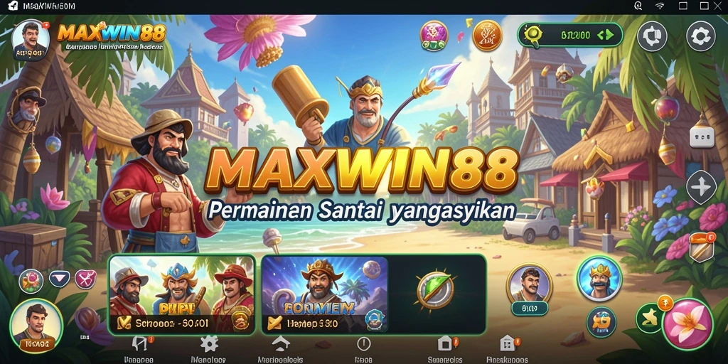Tampilan gameplay seru MAXWIN88 yang menunggu untuk dijelajahi.