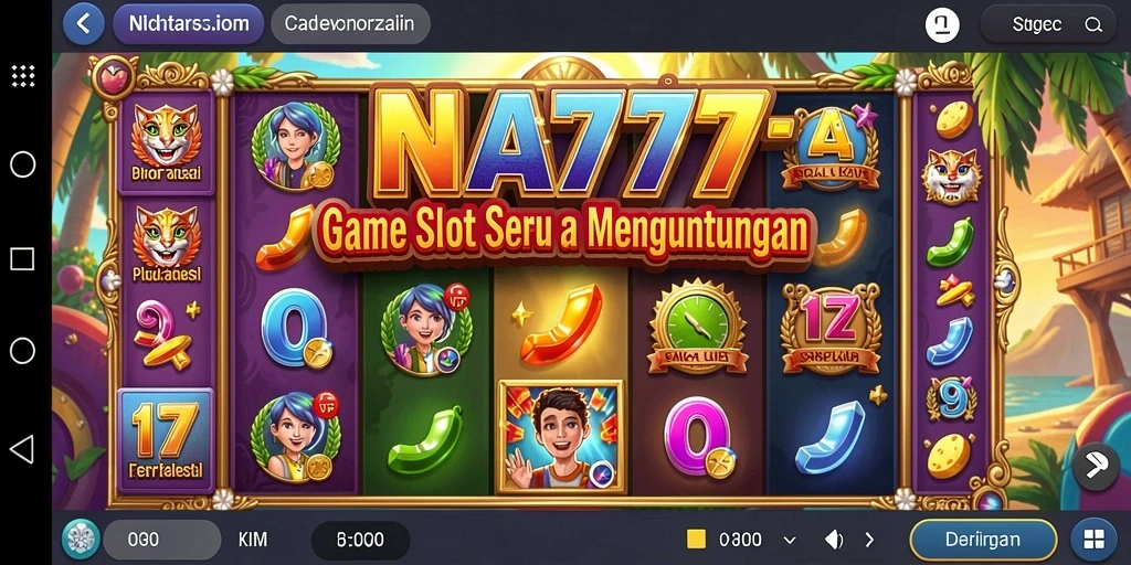Tampilan menarik dari gameplay Slot NA777 yang seru.