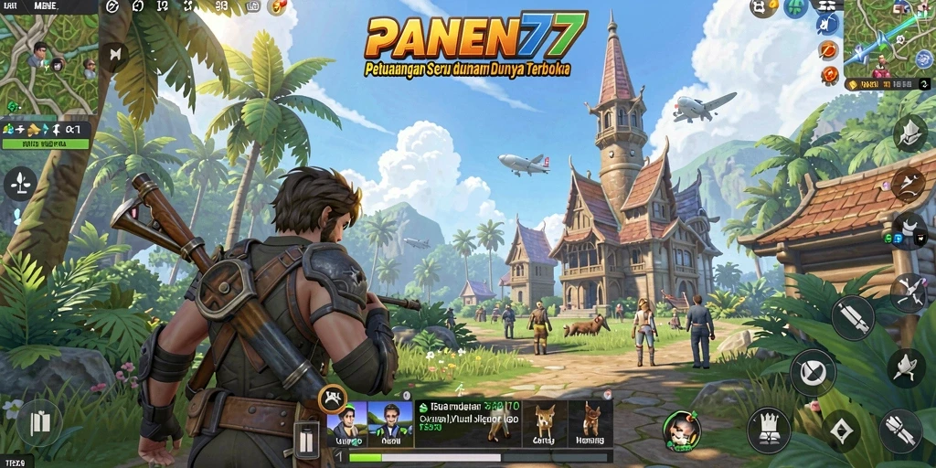 Tampilan menakjubkan dari gameplay Open World PANEN77.