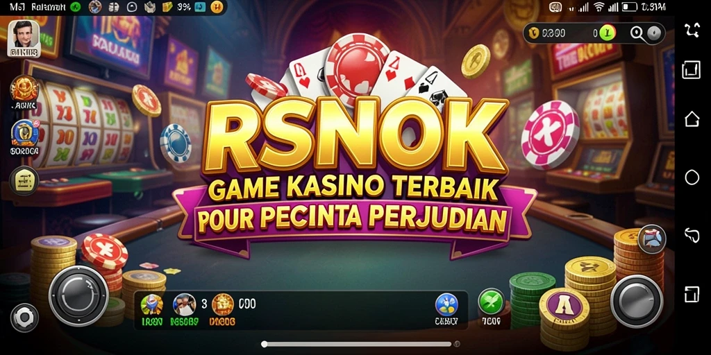 Gameplay Kasino RSNOK yang mengasyikkan dan mendebarkan.