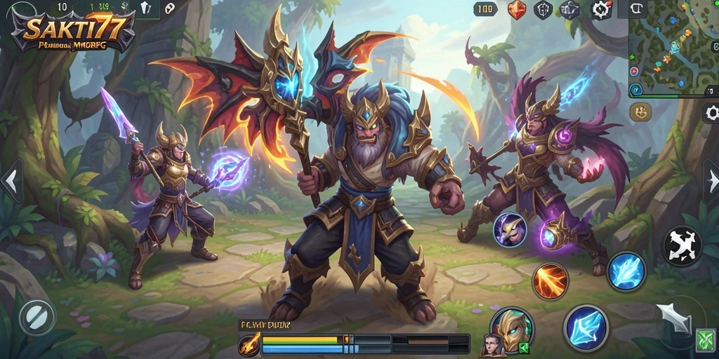 Gameplay seru dan menantang dalam SAKTI77 yang memukau.