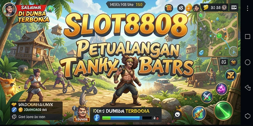 Pengalaman menggembirakan di dunia terbuka SLOT8808.