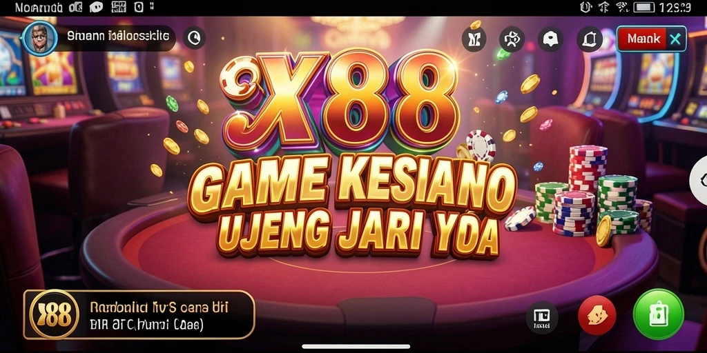 Tampilan gameplay X88 yang memukau dan interaktif.